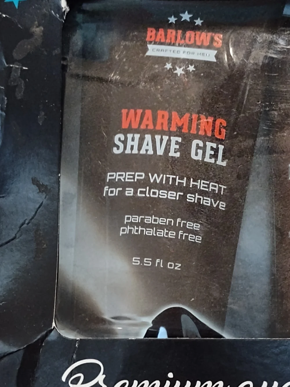 NWT! Barlow's Warming & Cooling Shave Gel, & Post-Shave Balm - (Men's Grooming)